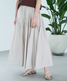 AMERICAN HOLIC | ジグザグギャザーロングスカート(スカート)