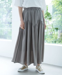 AMERICAN HOLIC | ジグザグギャザーロングスカート(スカート)