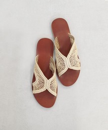 DouDou | ペーパークロスフラットサンダル(サンダル)