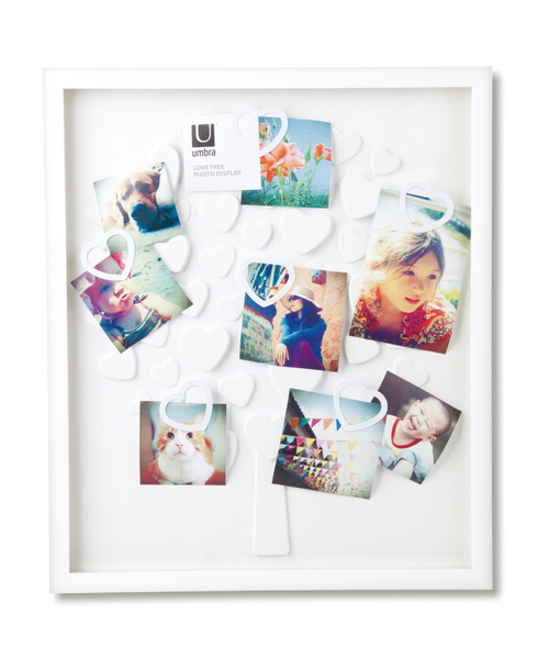 Umbra（アンブラ）の「umbra/ラブツリー フォトフレーム　フォトディスプレイ（フォトフレーム・レディース・ホワイト・ONE SIZE）」の2枚目の写真
