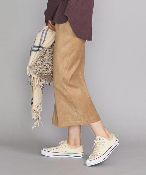 BEAUTY&YOUTH UNITED ARROWS(ビューティーアンドユースユナイテッドアローズ)の「BY フェイクスエードハイウエストタイトスカート(スカート・レディース・オリーブ/ダークブラウン/ベージュ・LARGE/SMALL/MEDIUM)」の10枚目の写真