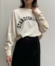 CAPRICIEUX LE'MAGE | アーチロゴライトスエット(Tシャツ/カットソー)