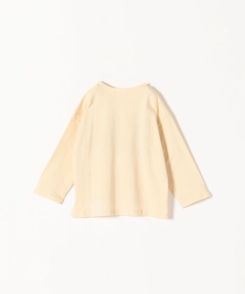 SHIPS any(シップス エニィ)の「【SHIPSany別注】MONMIMI:プリント ロングスリーブTシャツ/ロンT 110-140cm <KIDS>(Tシャツ/カットソー・キッズ・ホワイト/ベージュ・110/120/130/140)」の12枚目の写真