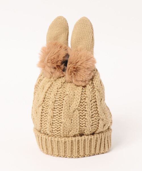 セール うさぎニット帽子 ニットキャップ ビーニー Fabhug ファブハグ のファッション通販 Zozotown