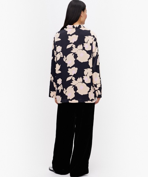 希少 marimekko Jaarouva 花柄 長袖カットソー M marimekko（マリメッコ）の「JAAROUVA / APLODI（シャツ