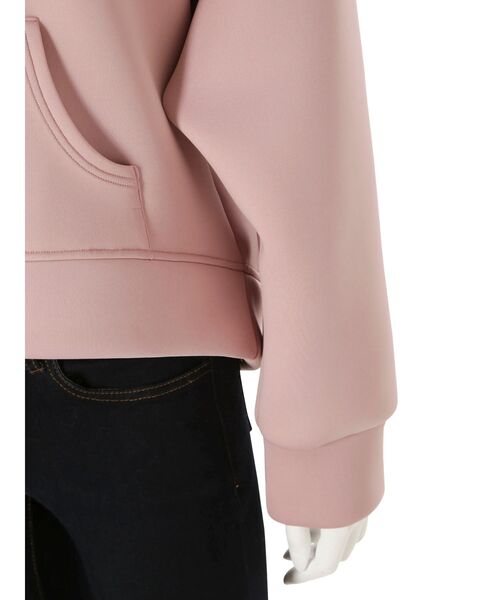 MERCURYDUO（マーキュリーデュオ）の「ダンボールパーカー（パーカー・レディース・ベージュ/オフホワイト/ピンク/クリーム・SMALL/MEDIUM）」の11枚目の写真