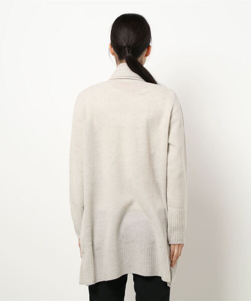 IENA（イエナ）の「Chess ストールカラー カーディガン◆（カーディガン/ボレロ・レディース・チャコールグレー/ベージュ系その他・FREE）」の14枚目の写真