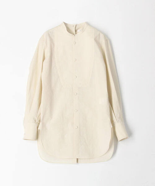 MACPHEE（マカフィー）の「タッサーピケ ボザムチュニックシャツ（シャツ/ブラウス・レディース・イエロー/ライトベージュ/ネイビー・36）」の21枚目の写真