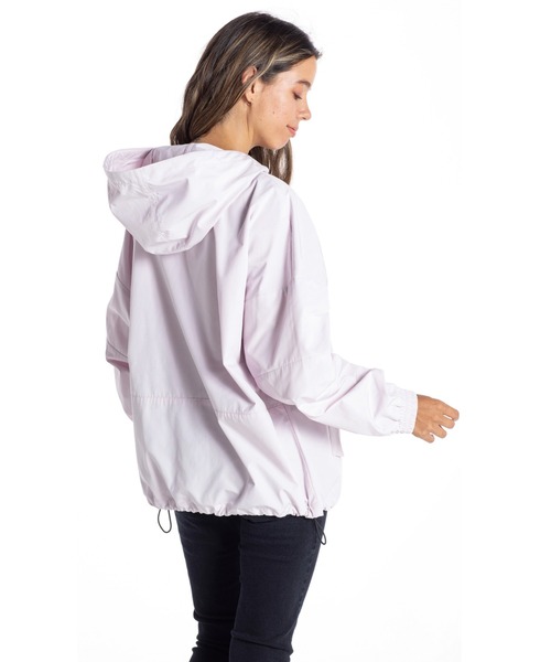 ROXY(ロキシー)の「SUMMIT/ロキシー ナイロンジャケット アノラック プルオーバー ビッグロゴ(ナイロンジャケット・レディース・ブルー/ピンク/ベージュ・MEDIUM/LARGE/SMALL)」の17枚目の写真