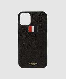 THOM BROWNE ショルダー付 タータンチェック レザースマホケース iPhone ケース THOM BROWNE(トムブラウン) iPhone・スマホケース