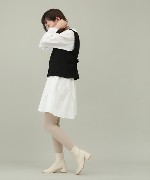 sakishimatokyo(サキシマトーキョー)の「【ZOZO限定】サキシマamp「ダブルボタンベスト」(ベスト・レディース・グレイッシュベージュ/ブラック/ライトグリーン・FREE)」の12枚目の写真