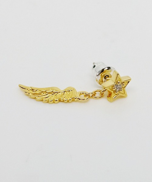 bizarre(ビザール)の「Bizarre ビザール サンダルフォンシルバーピアス(ピアス(片耳用)・メンズ・ブラック/シルバー/ゴールド/アクア・FREE)」の15枚目の写真