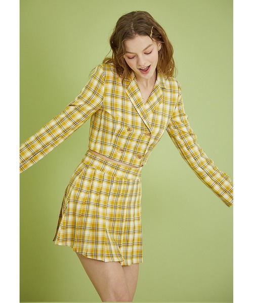 ミニスカート LUV IS TRUE PY PLEATS SKIRT BNM204 LUV IS TRUE PY PLEATS SKIRT BNM204 (LUV IS TRUE/ミニスカート