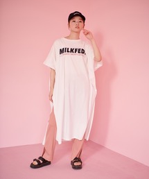 MILKFED. | LONG SLIT WIDE DRESS(ワンピース)