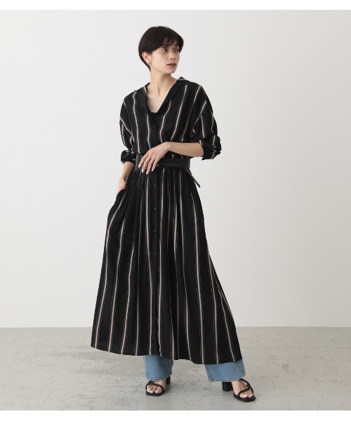 Blousing Maxi Onepiece ブラウジングマキシワンピース ワンピース Azul By Moussy アズールバイマウジー のファッション通販 Zozotown
