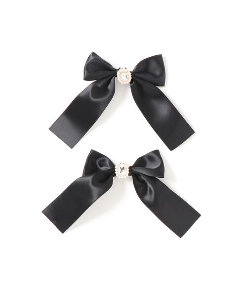 Ank Rouge(アンクルージュ)の「ビジューリボン付スニーカー(スニーカー・レディース・アイボリー/ピンク/ブラック・L/M)」の7枚目の写真