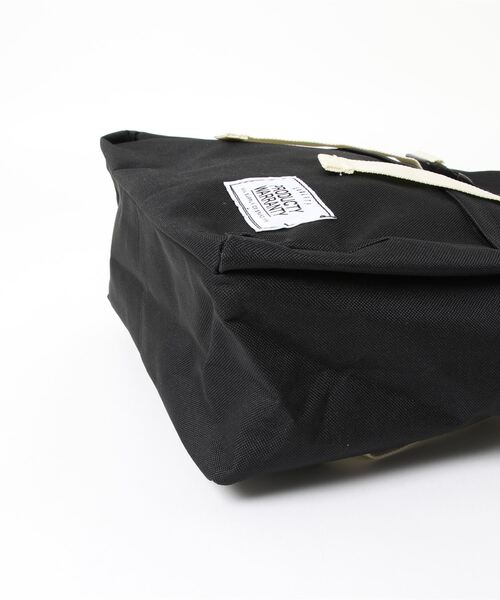 PRODUCTY WARRANTY（プロダクティワランティ）の「【PRODUCTY WARRANTY】 ダブルフラップ リュック（バックパック/リュック・メンズ・ネイビー/ブラック・FREE）」の4枚目の写真