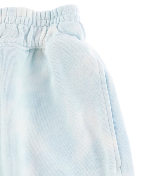 ALEXIA STAM（アリシアスタン）の「Logo Tie Dye Sweat Shorts/ ロゴタイダイスウェットショーツ（スウェットパンツ・レディース・ブルー/ベージュ・S/M）」の18枚目の写真