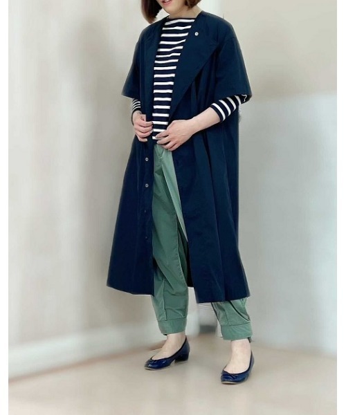 SIPULI(シプリ)の「Crushed Nylon Shell パラシュートパンツ(その他パンツ・レディース・ベージュ/ライトグリーン・2/3)」の20枚目の写真