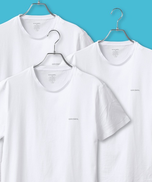 ◆DIESEL◆ディーゼル 3枚組 ワンポイントT シャツ DIESEL（ディーゼル）の「【DIESEL/ディーゼル】ワンポイント