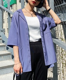 PAGEBOY | シルキールーズセットアップシャツ(シャツ/ブラウス)