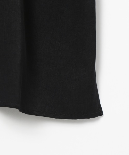 PAGEBOY(ページボーイ)の「シルキールーズセットアップシャツ(シャツ/ブラウス・レディース・ブラック/オリーブ/ブルー系その他/グレイッシュベージュ・FREE)」の6枚目の写真