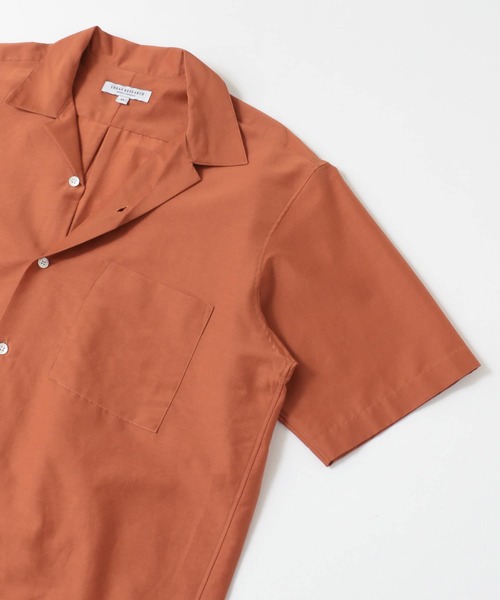 URBAN RESEARCH（アーバンリサーチ）の「コットンシルクショートスリーブオープンカラーシャツ（シャツ/ブラウス・メンズ・ブラウン系その他/グリーン系その他/グレー系その他/ベージュ系その他・MEDIUM/LARGE）」の16枚目の写真
