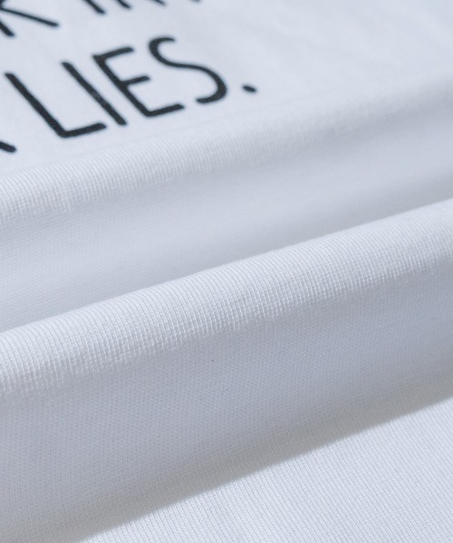 JOHN'S CLOSET(ジョンズクローゼット)の「【2】ヘビーウェイト フロント刺繍バッグプリントBIGTシャツ(Tシャツ/カットソー・メンズ・ホワイト/ブラック/サックスブルー/ラベンダー/ホワイト系その他/ブラック系その他・MEDIUM/LARGE/X-LARGE)」の17枚目の写真