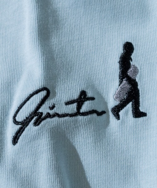 JOHN'S CLOSET(ジョンズクローゼット)の「【2】ヘビーウェイト フロント刺繍バッグプリントBIGTシャツ(Tシャツ/カットソー・メンズ・ホワイト/ブラック/サックスブルー/ラベンダー/ホワイト系その他/ブラック系その他・MEDIUM/LARGE/X-LARGE)」の18枚目の写真