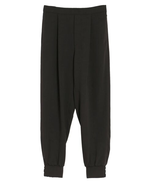 ELENDEEK（エレンディーク）の「ライトタックイージーパンツ（その他パンツ・レディース・ブラック/ライトベージュ・01/02）」の2枚目の写真