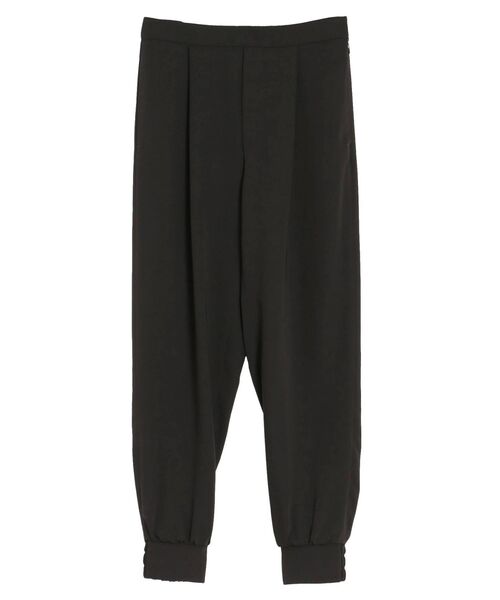 ELENDEEK（エレンディーク）の「ライトタックイージーパンツ（その他パンツ・レディース・ブラック/ライトベージュ・01/02）」の3枚目の写真