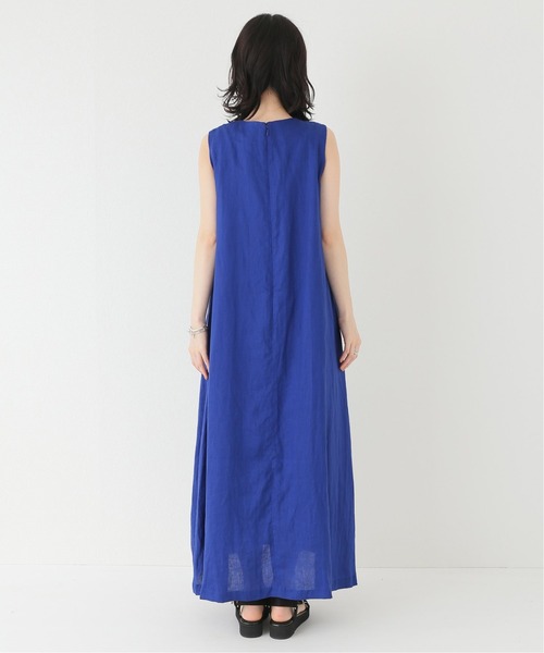 JOINT WORKS(ジョイントワークス)の「J-リネンノースリーブワンピース(ワンピース・レディース・ブラック/ピンク/ブルー・FREE)」の12枚目の写真