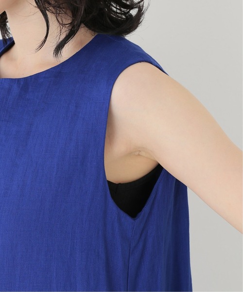 JOINT WORKS(ジョイントワークス)の「J-リネンノースリーブワンピース(ワンピース・レディース・ブラック/ピンク/ブルー・FREE)」の16枚目の写真