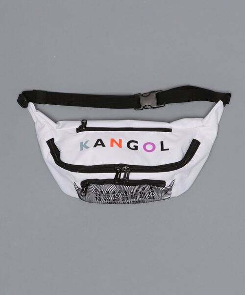 KANGOL（カンゴール）の「【 KANGOL / カンゴール 】 ナンバー プリント ウエストバッグ（ボディバッグ/ウエストポーチ・レディース・ホワイト/ブラック/ベージュ・FREE）」の10枚目の写真