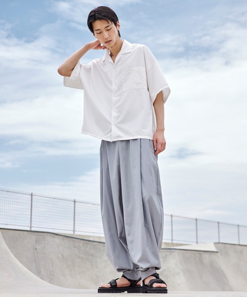 act'm（アクトム）の「【KAUAN OKAMOTO×act'mコラボ】アートグラフィック プリント オーバーサイズオープンカラーシャツ（シャツ/ブラウス・メンズ・ホワイト/ブラック・S/M/L）」の20枚目の写真