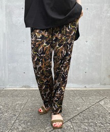 DouDou | 【WEB限定】フラワープリントパンツ(その他パンツ)