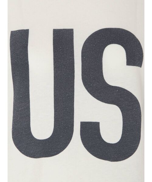 Ungrid（アングリッド）の「【10周年限定】USビッグTee（Tシャツ/カットソー・レディース・ネイビー/チャコールグレー/オフホワイト・FREE）」の17枚目の写真