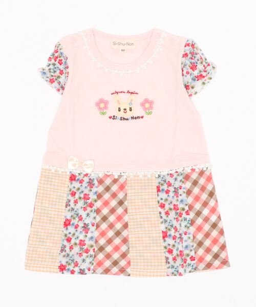 セール 花ｳｻﾁｬﾝﾊﾟｯﾁﾜｰｸop ワンピース Si Shu Non シシュノン のファッション通販 Zozotown