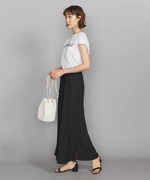 BEAUTY&YOUTH UNITED ARROWS(ビューティーアンドユースユナイテッドアローズ)の「BY マーメイドスリットスカート◆(スカート・レディース・ブラック/モカ/ライム・MEDIUM/SMALL/LARGE)」の2枚目の写真