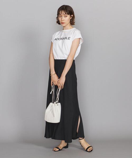 BEAUTY&YOUTH UNITED ARROWS(ビューティーアンドユースユナイテッドアローズ)の「BY マーメイドスリットスカート◆(スカート・レディース・ブラック/モカ/ライム・MEDIUM/SMALL/LARGE)」の7枚目の写真