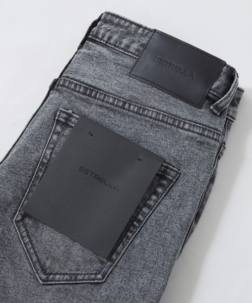 ESTRELLA（エストレラ）の「【ESTRELLA】 スキニー グレー デニムパンツ 0218-ES001（デニムパンツ・メンズ・グレー・SMALL/MEDIUM/LARGE）」の11枚目の写真