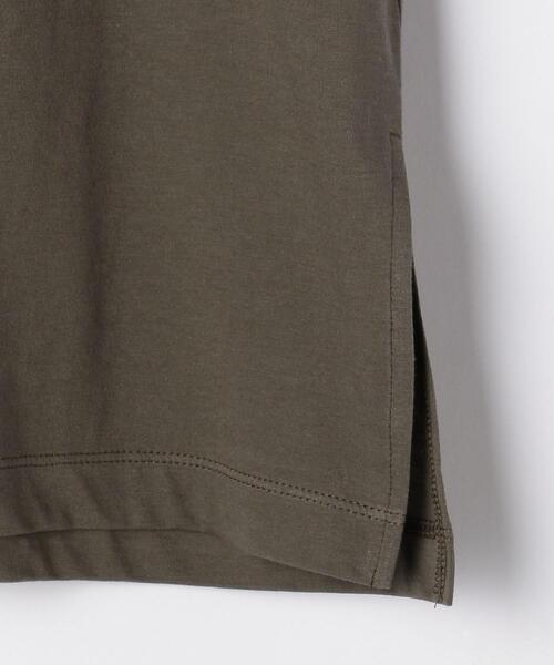 green label relaxing（グリーンレーベルリラクシング）の「SC プリント ノースリーブ [Tシャツ]（Tシャツ/カットソー・レディース・オフホワイト/オレンジ/ダークグレー・FREE）」の21枚目の写真