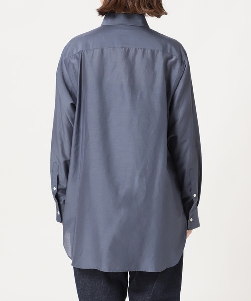 新品タグ付き　SLOBE IENA リネンフレンチフロントレギュラーシャツ SLOBE IENA（スローブイエナ）の「リネンフレンチフロントレギュラー