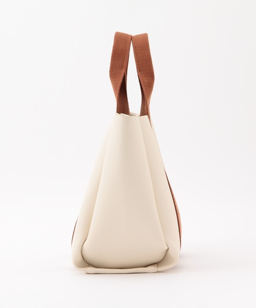 ROPE'（ロペ）の「【21AW】IN BAG付トートバッグ（トートバッグ・レディース・キナリ/ブラック/ブラウン・FREE）」の4枚目の写真