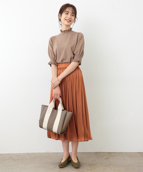 ROPE'（ロペ）の「【21AW】IN BAG付トートバッグ（トートバッグ・レディース・キナリ/ブラック/ブラウン・FREE）」の6枚目の写真