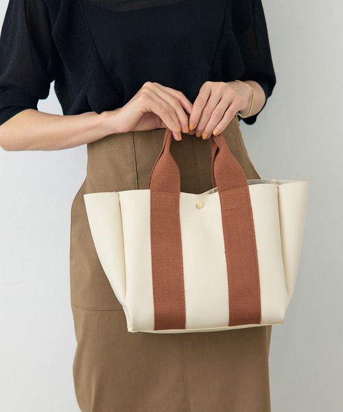 ROPE'（ロペ）の「【21AW】IN BAG付トートバッグ（トートバッグ・レディース・キナリ/ブラック/ブラウン・FREE）」の22枚目の写真