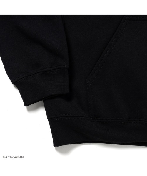 24karats（トゥウェンティーフォーカラッツ）の「STAR WARS Hoodie（パーカー・メンズ・ブラック・S/M/L）」の6枚目の写真