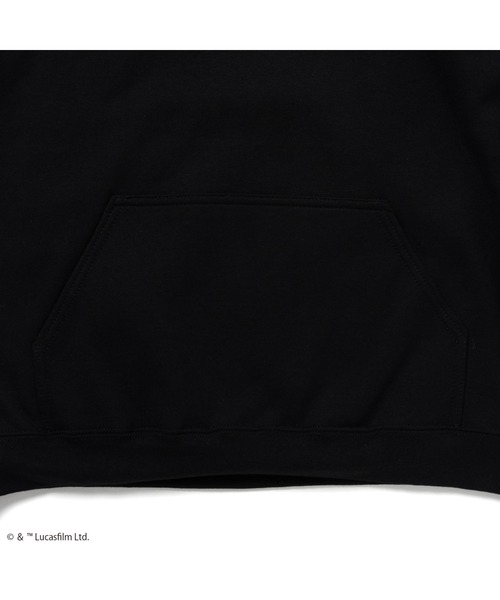 24karats（トゥウェンティーフォーカラッツ）の「STAR WARS Hoodie（パーカー・メンズ・ブラック・S/M/L）」の4枚目の写真
