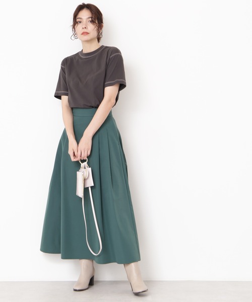 N.（N. Natural Beauty Basic）（エヌエヌナチュラルビューティーベーシック）の「◆多機能スマホショルダーバッグ（ショルダーバッグ・レディース・ブラック/ナチュラル/オレンジ系・ﾌﾘ-）」の7枚目の写真