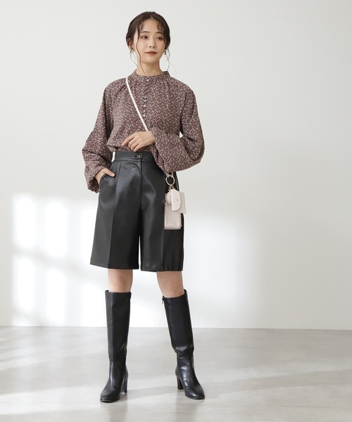 N.（N. Natural Beauty Basic）（エヌエヌナチュラルビューティーベーシック）の「◆多機能スマホショルダーバッグ（ショルダーバッグ・レディース・ブラック/ナチュラル/オレンジ系・ﾌﾘ-）」の17枚目の写真